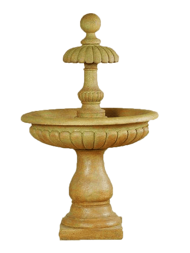 Thermae Garden Outdoor Water Cast Stone Fountain Fountain Tuscan